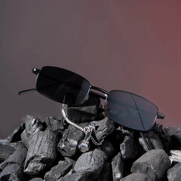 Rule Breaker Sunglasses & Necklace Combo
