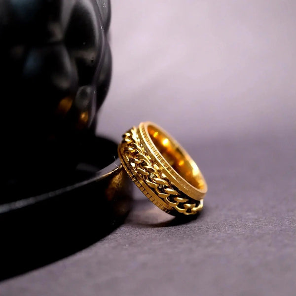 Runic Gold Band