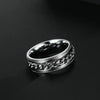 Runic Silver Band - Salty Accessories