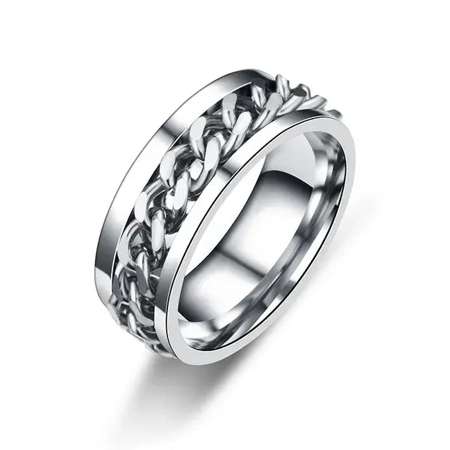 Runic Silver Band | Salty