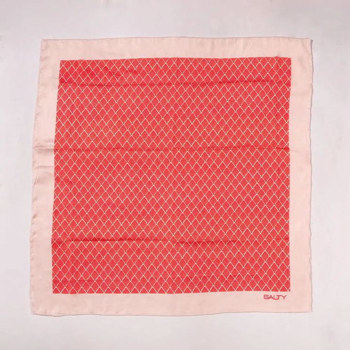 Rust Geo Heritage Scarf | Salty