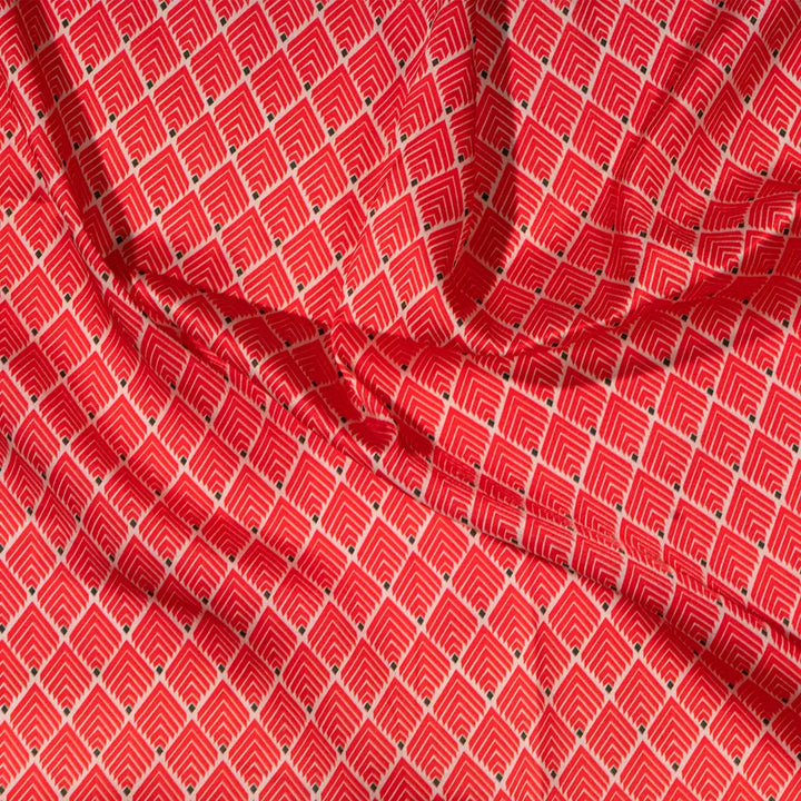 Rust Geo Heritage Scarf | Salty