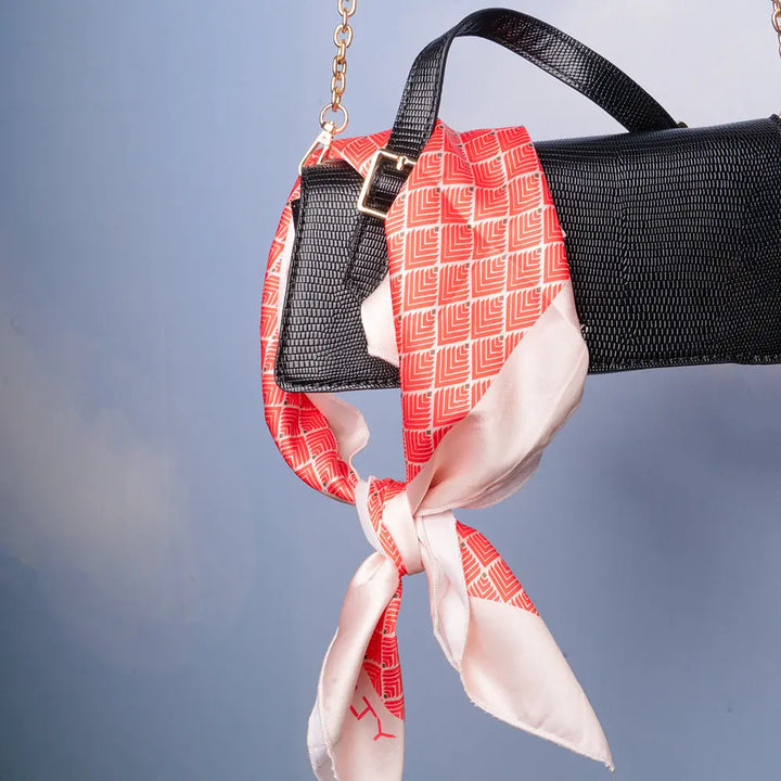 Rust Geo Heritage Scarf | Salty