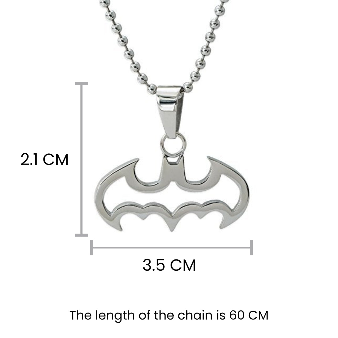 Bruce Wayne Silver Pendant - Salty Accessories