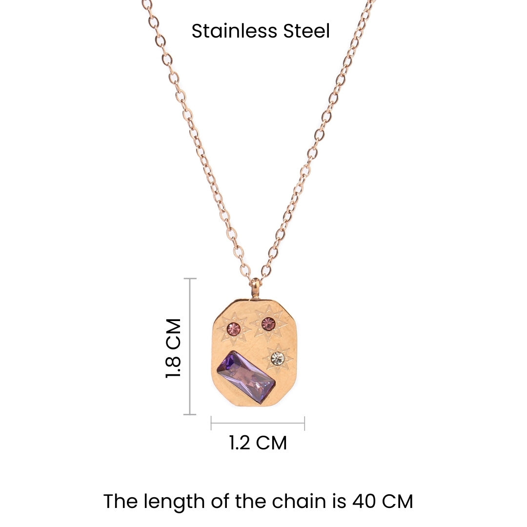 Classic Chic Rose Gold Necklace - Salty Accessories