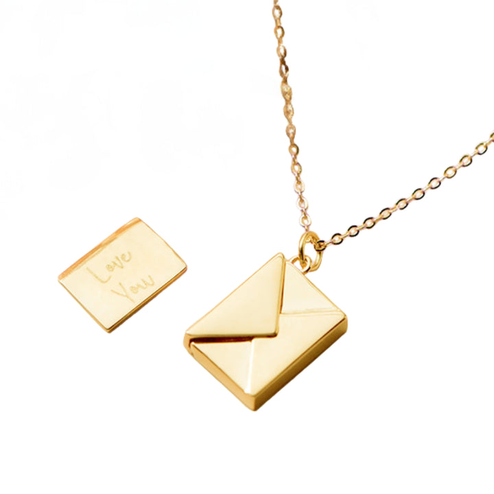 Love Letter Necklace - Gold - Salty Accessories