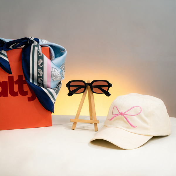 Cap Shades Scarf Style Gift Box