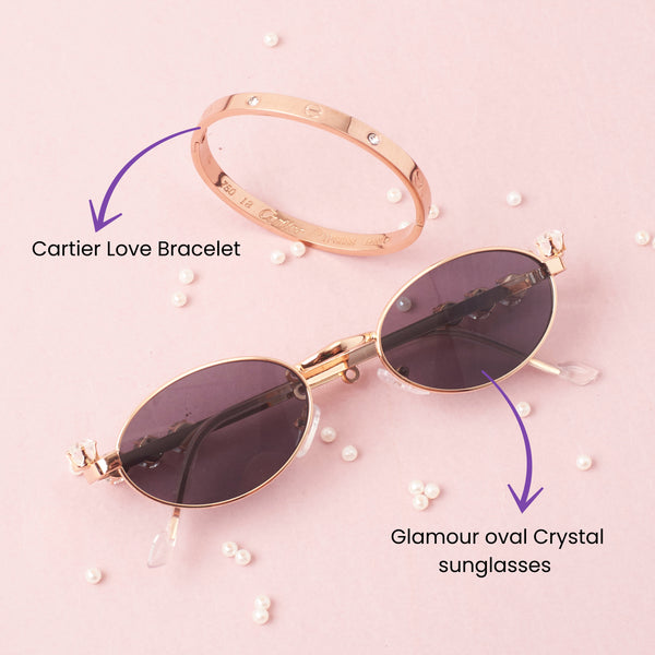 Shady Secrets Bracelet and Sunglasses Commbo