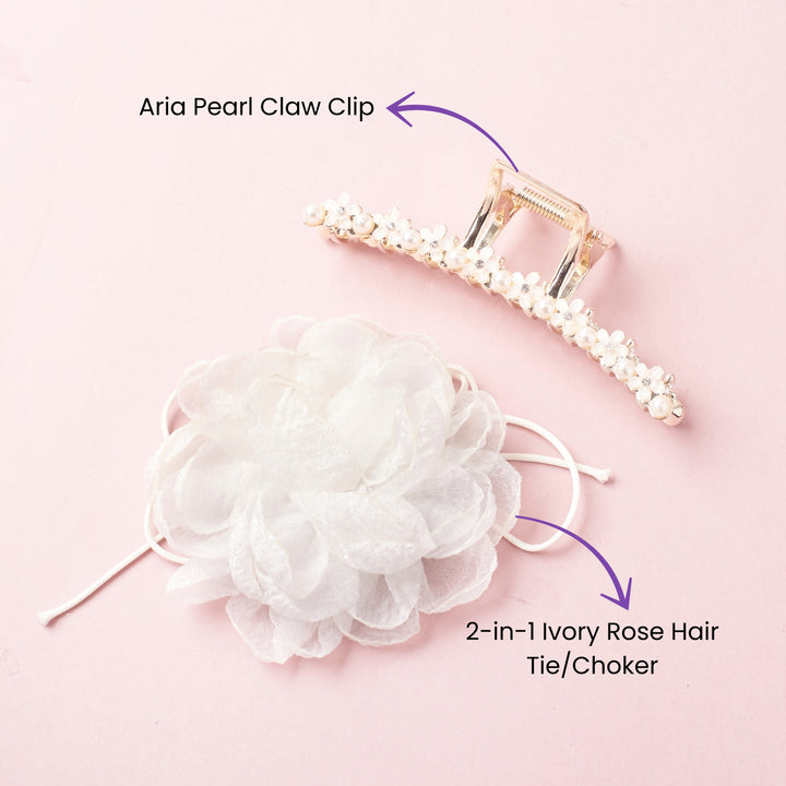 Cloud Nine Chic Hair Tie and Pin Combo