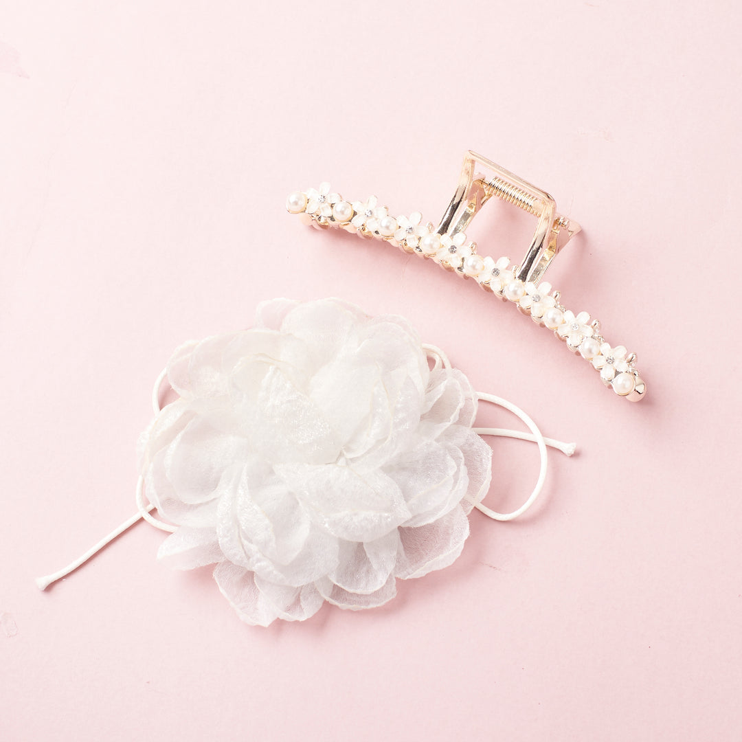 Cloud Nine Chic Hair Tie and Pin Combo