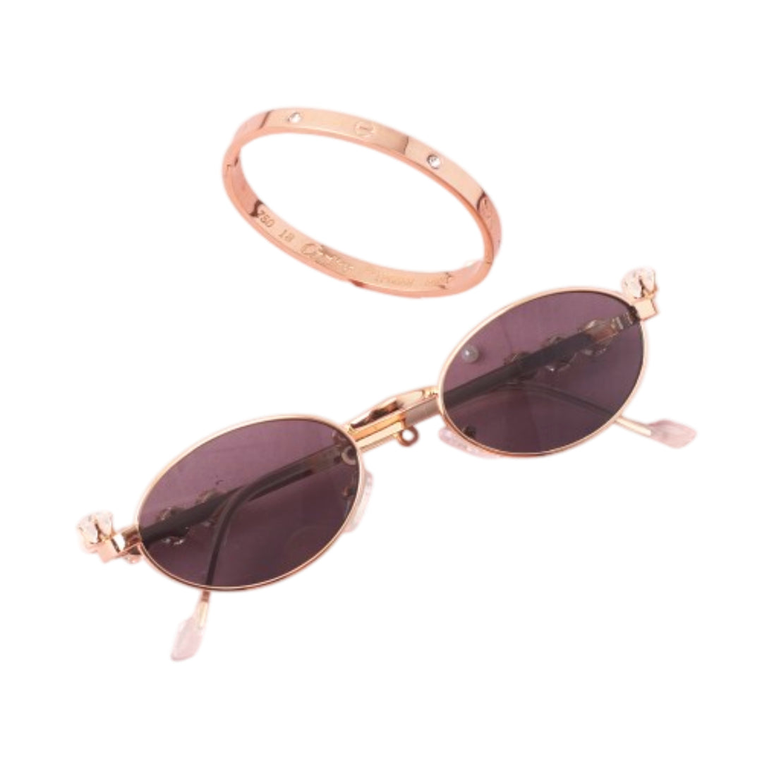 Shady Secrets Bracelet and Sunglasses Commbo