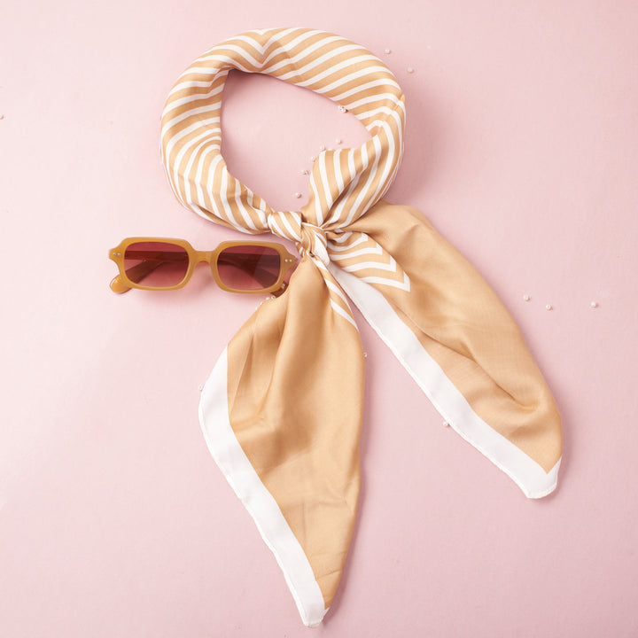 Coffee & Cover Scarf and Sunglasses Duo