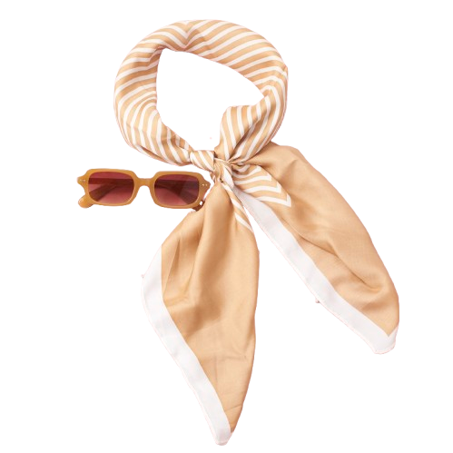Coffee & Cover Scarf and Sunglasses Duo