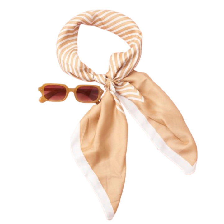 Coffee & Cover Scarf and Sunglasses Duo