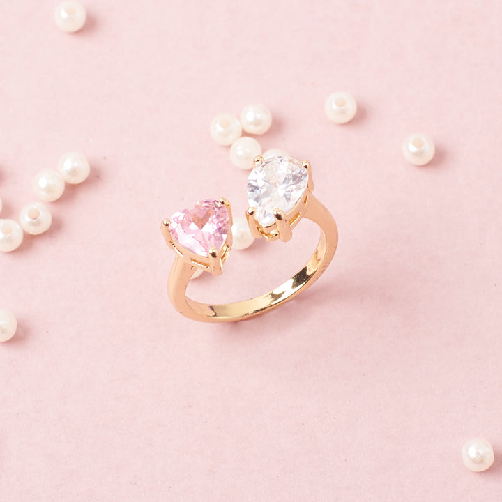 Flirty Felon Pink Earrings and Ring Combo