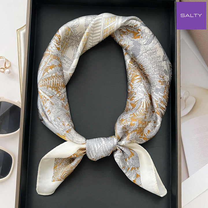 Summer Polka Dot Scarf