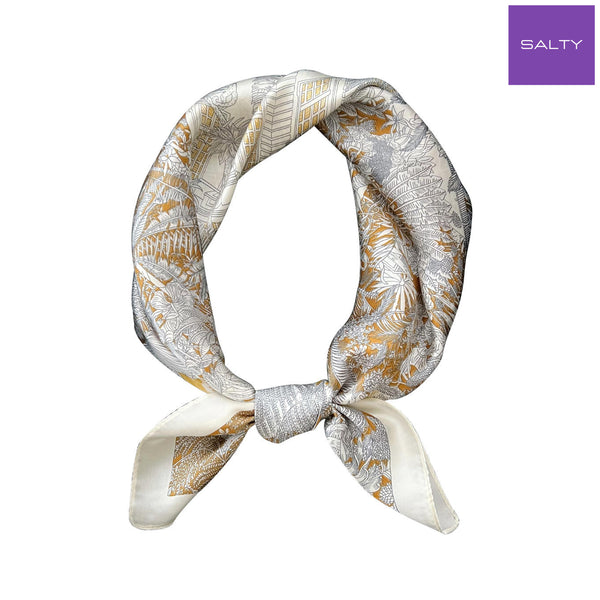 Summer Polka Dot Scarf