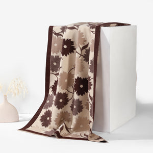 Bloom Grace Shawl - Brown