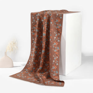 Eden Bloom Reversible Shawl - Beige - Salty Accessories