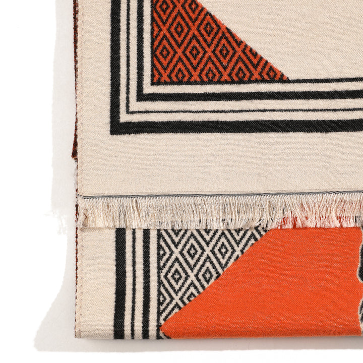 Ethereal Grace Heritage Shawl - Brown - Salty Accessories