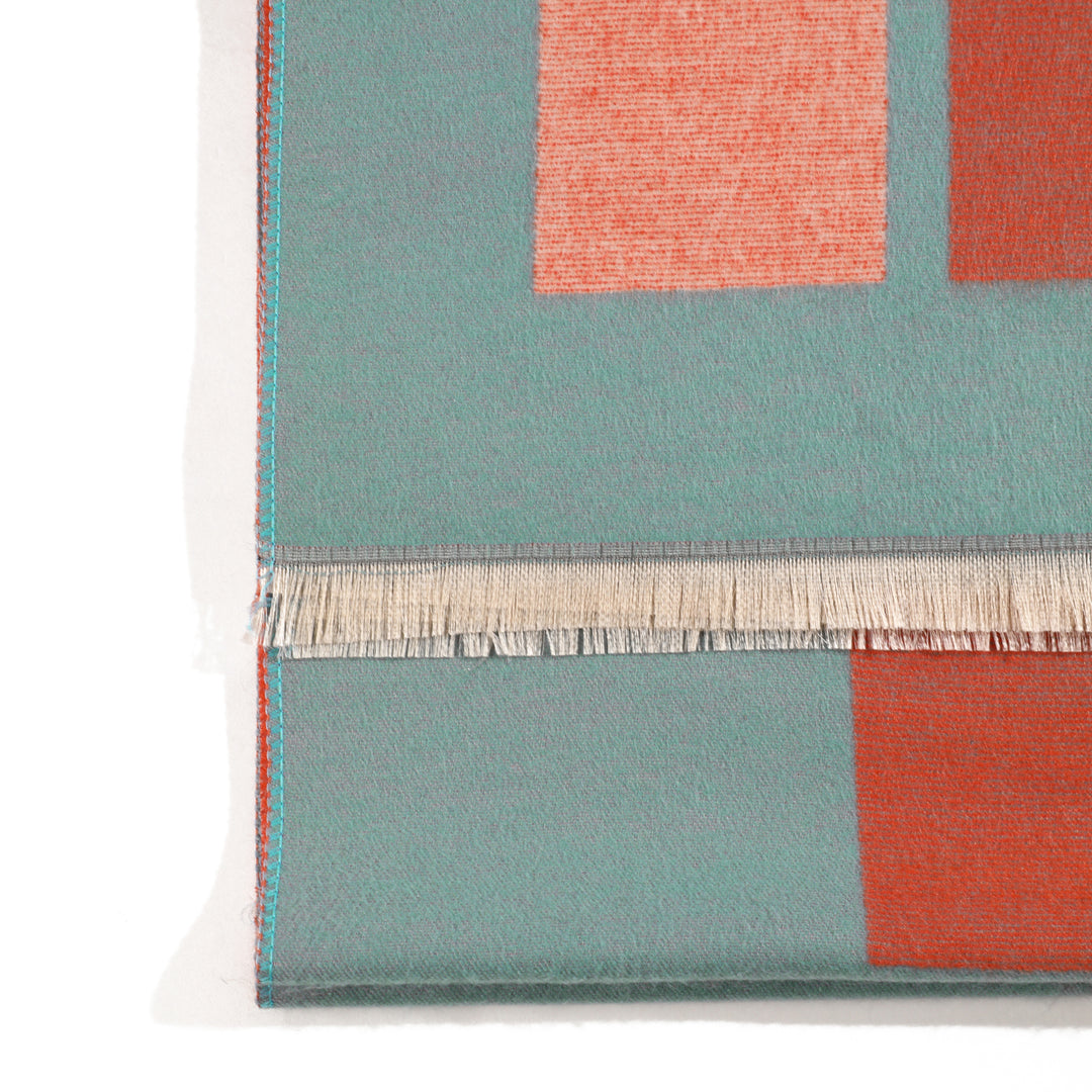 Equestrian Muse Classic Shawl - Orange