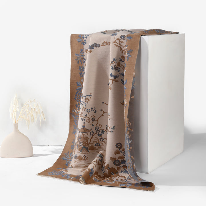 Rosewood Serenity Luxe Scarf - Biege