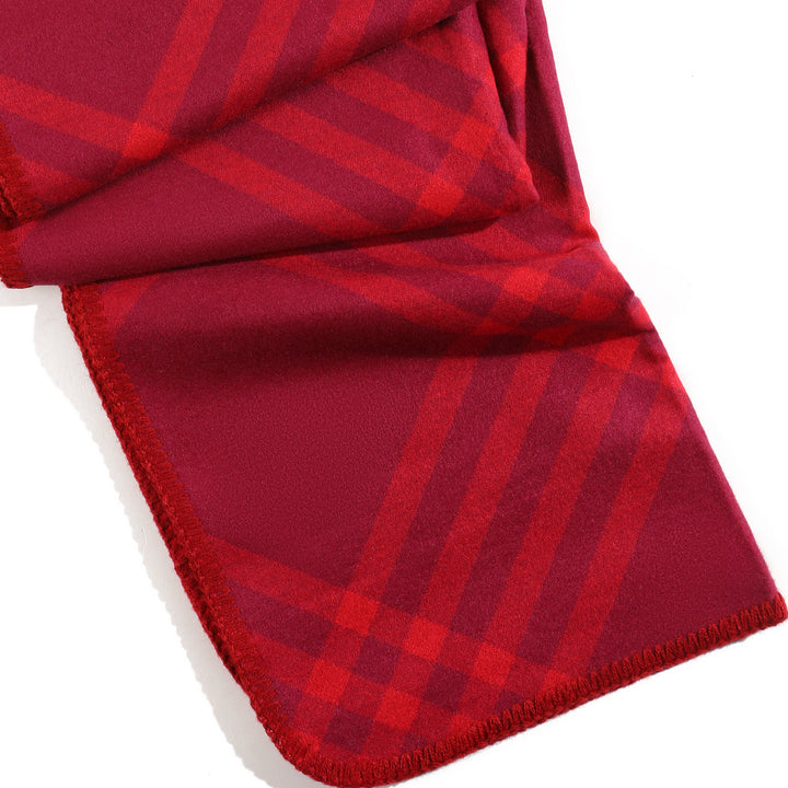 Plaid Cozy Scarf - Red