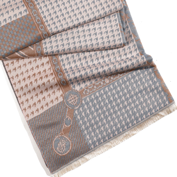 Monarch Mosaic Scarf - Beige
