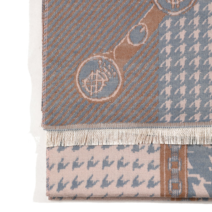 Monarch Mosaic Scarf - Beige
