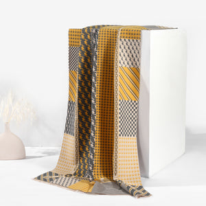 Monarch Mosaic Scarf - Yellow