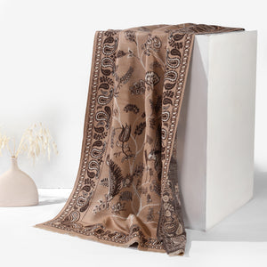 Desert Bloom Paisley Shawl - Pink