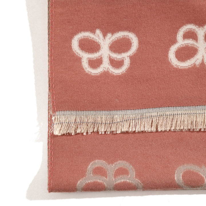 BlushWhisper Butterfly Knit Shawl