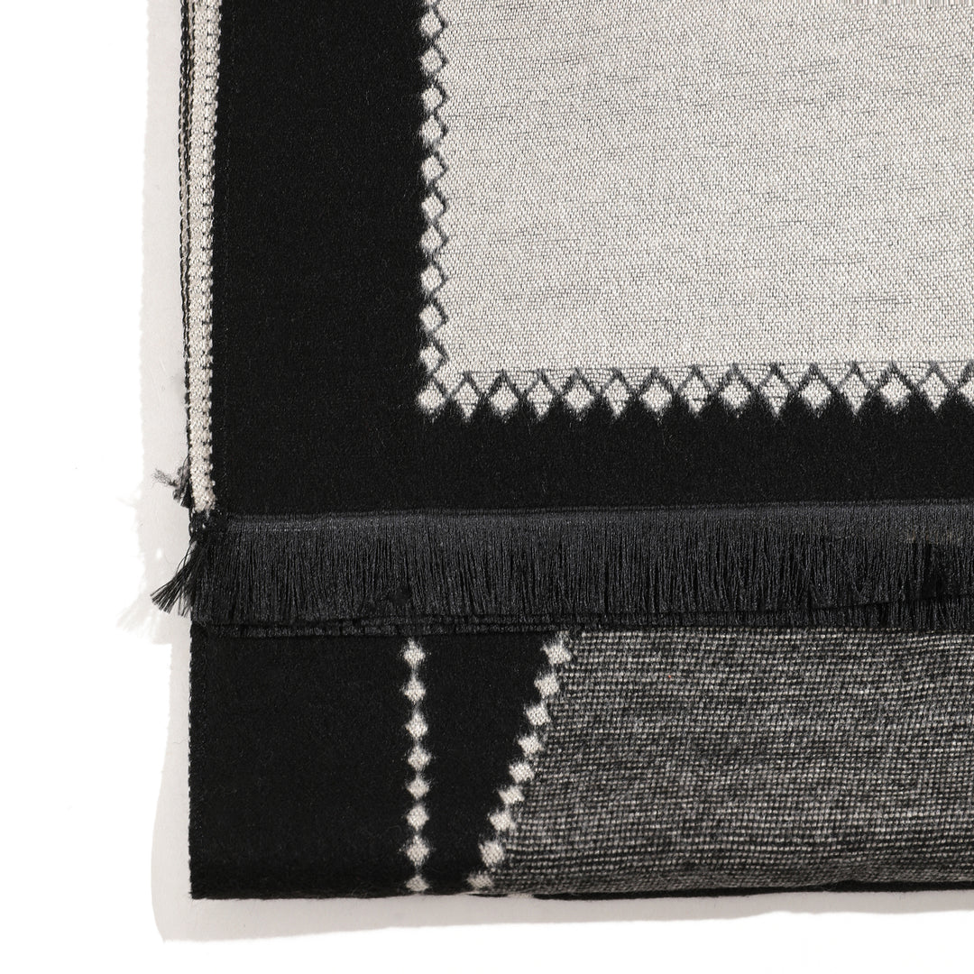 MonarchWave Luxe Knit Shawl - Dark Blue