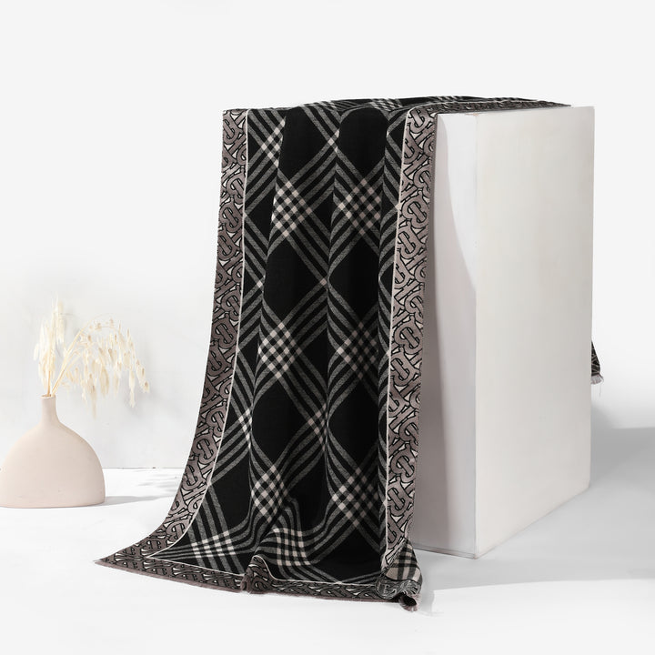 EternaCheck Classic Heritage Scarf - Darl Blue