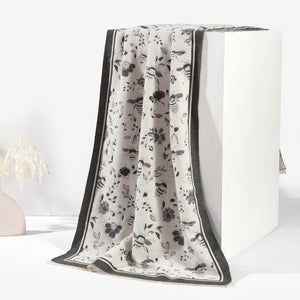 HoneyGarden Luxe Reversible Shawl - Grey