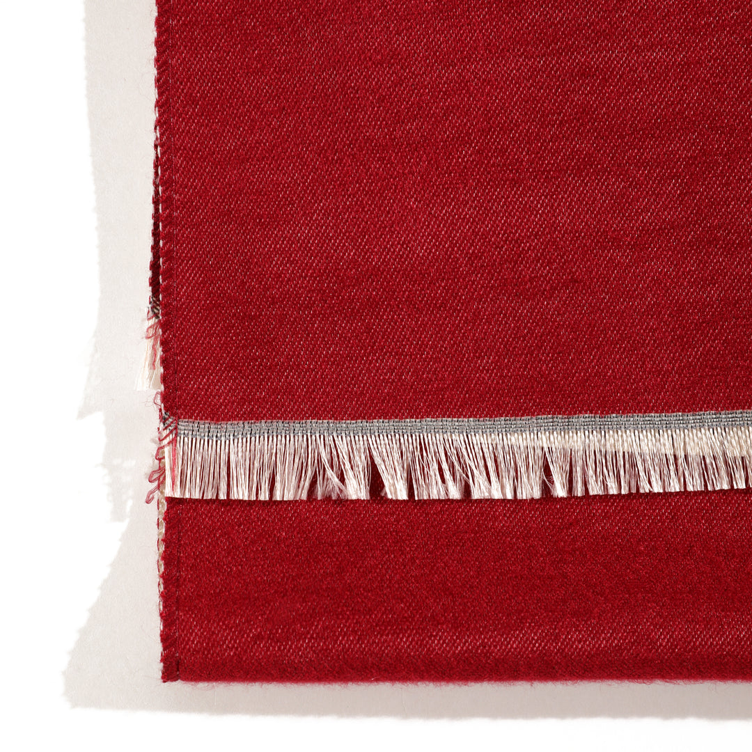 Reversible Rose Elegance Shawl - Maroon