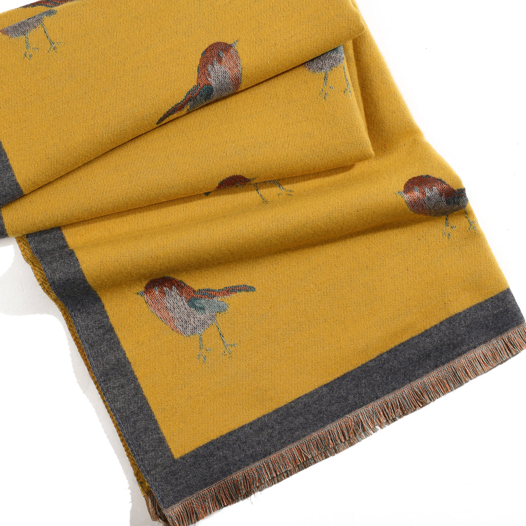 Aviara Reversible Joy Shawl - Yellow