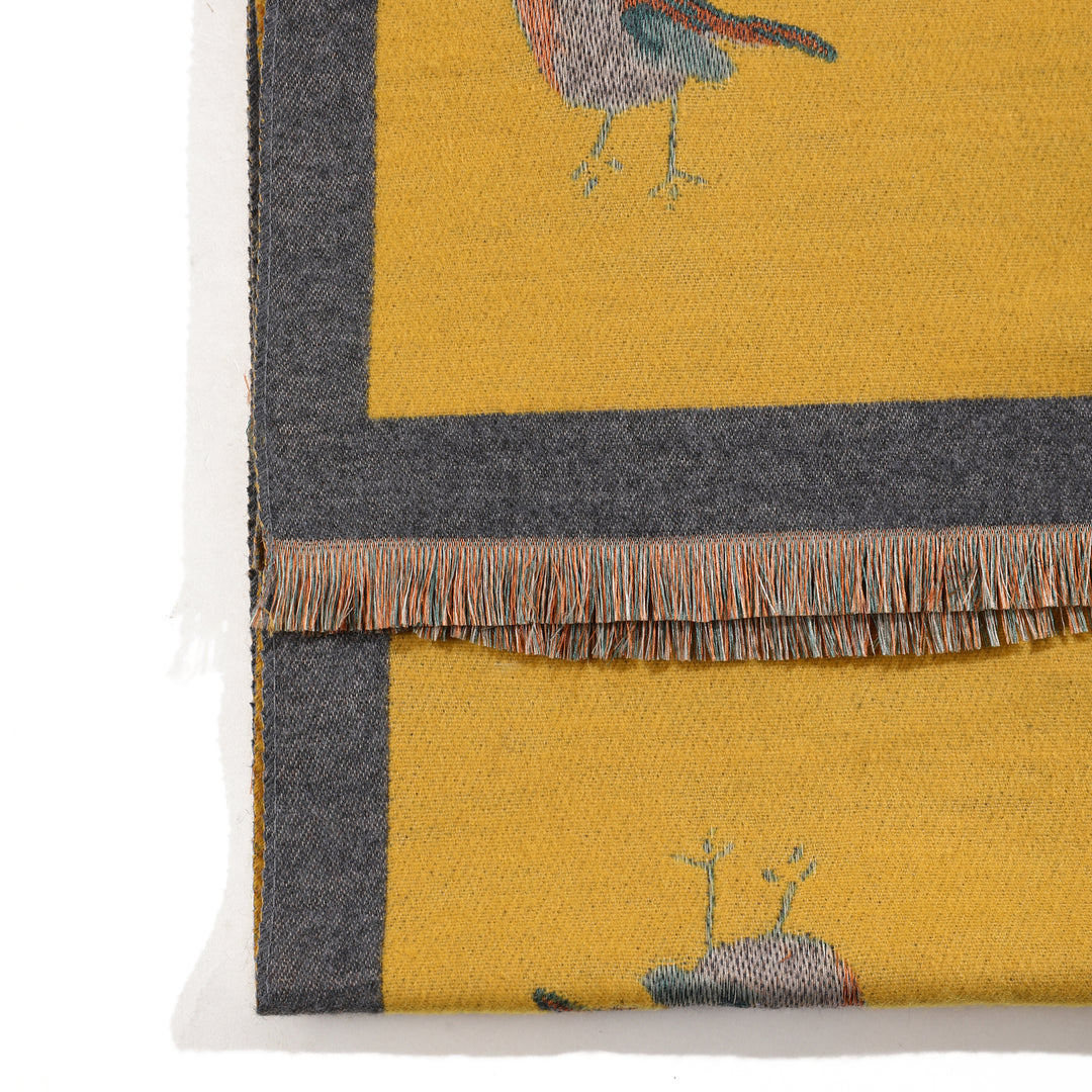 Aviara Reversible Joy Shawl - Yellow