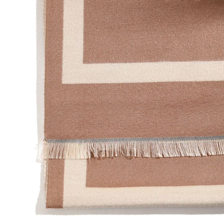 ModArt Geometric Shawl - Brown