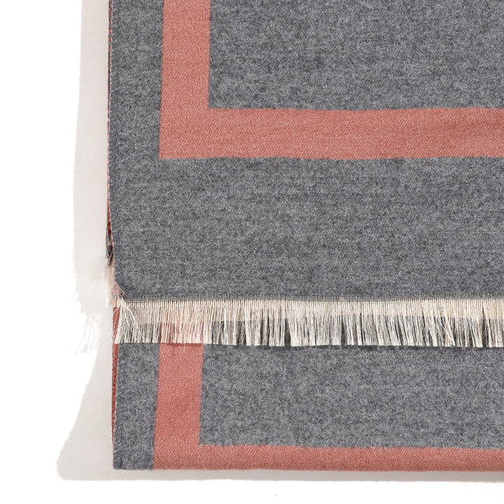 ModArt Geometric Shawl - Grey