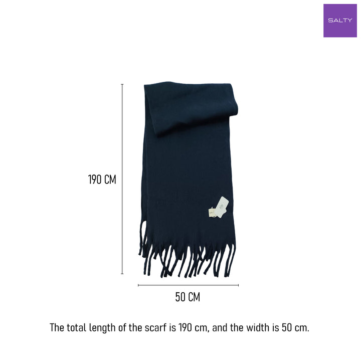 CloudSoft Winter Scarf - Blue