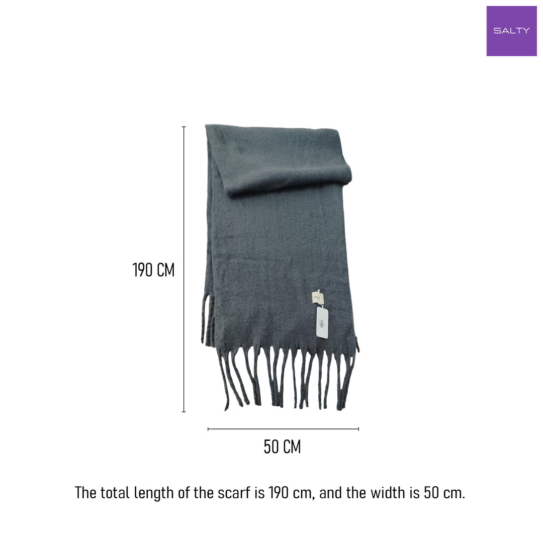 CloudSoft Winter Scarf - Grey
