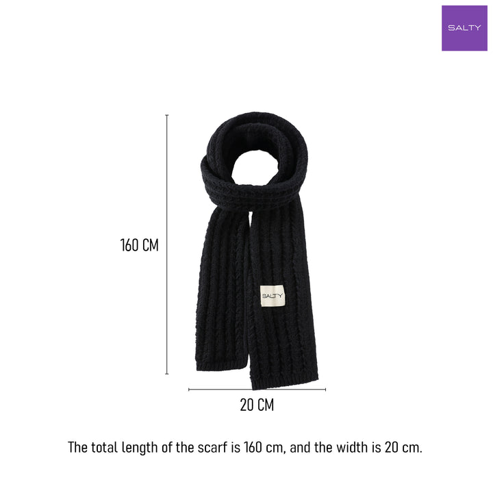Drift lux Scarf - Black