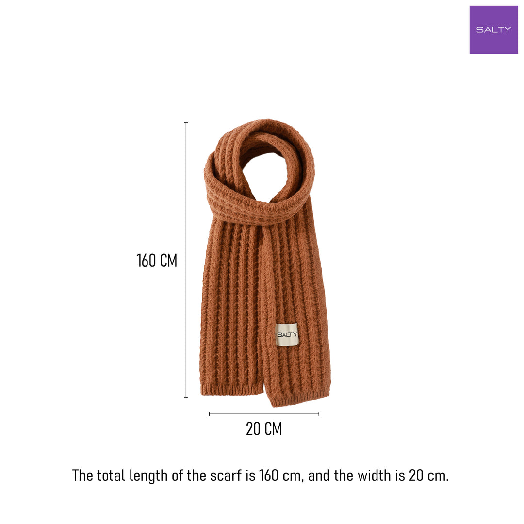 Drift lux Scarf - Brown