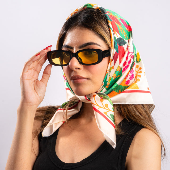 Tropical Bloom Garden Scarf