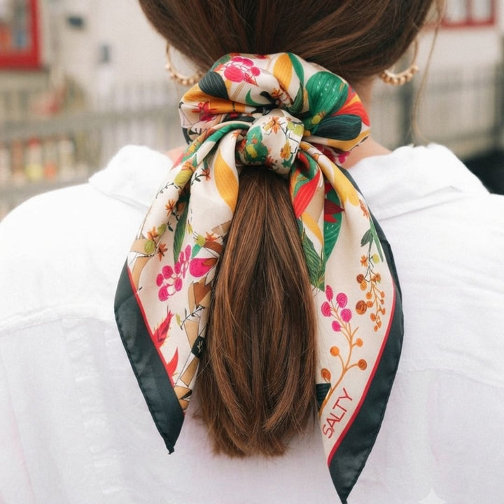 Tropical Bloom Garden Scarf
