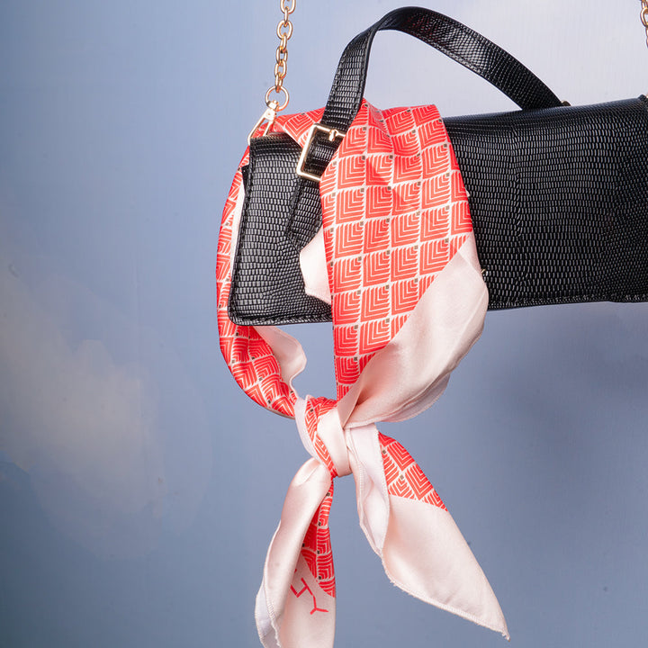 Rust Geo Heritage Scarf | Salty