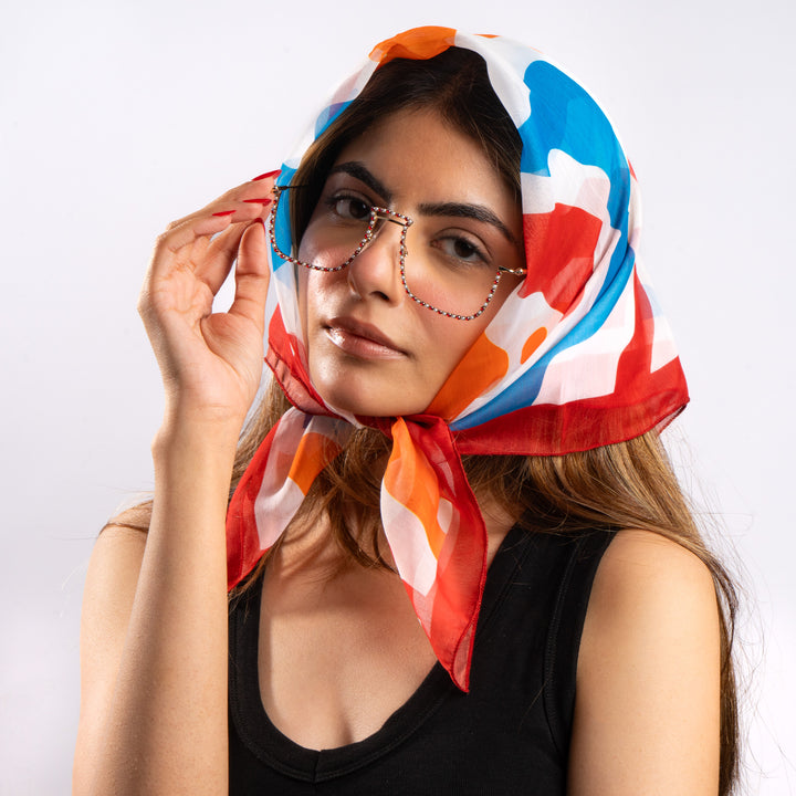 Desert Wave Abstract Scarf