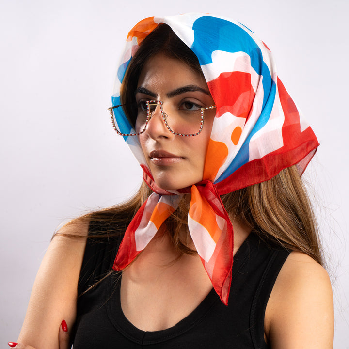 Desert Wave Abstract Scarf