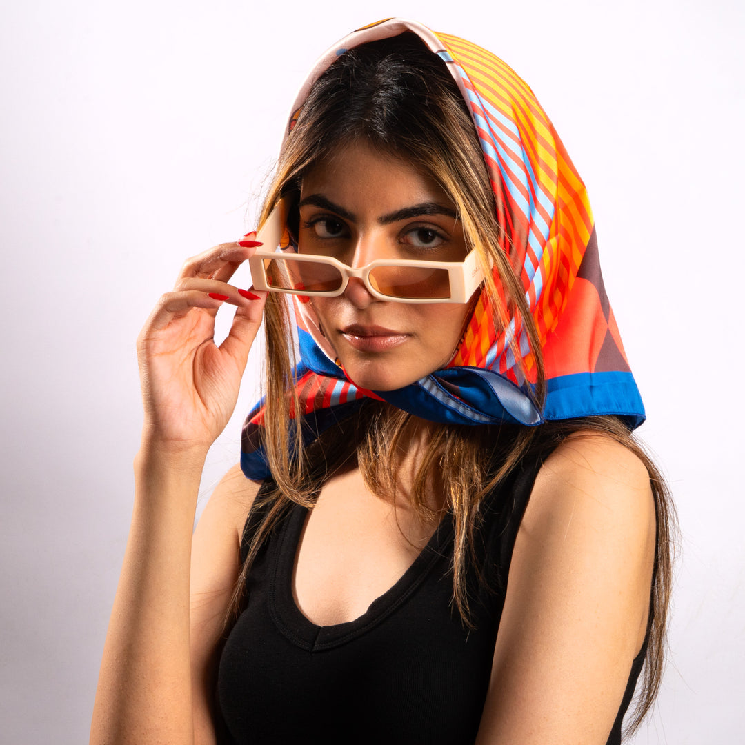 Rhythm Patch Melody Scarf